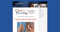 Desktop Screenshot of clearhearingtx.net